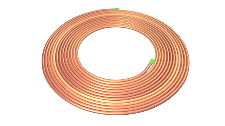 Трубы медные 06,35x0,61x15000мм (1\/4"х0,024") Vietpipe Master SPL-06061-15VM